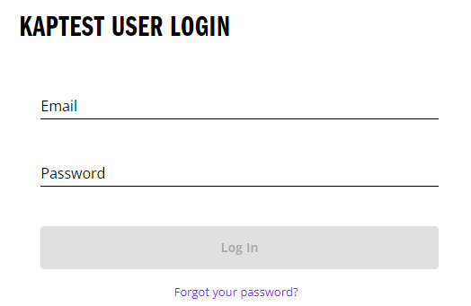forgot your password